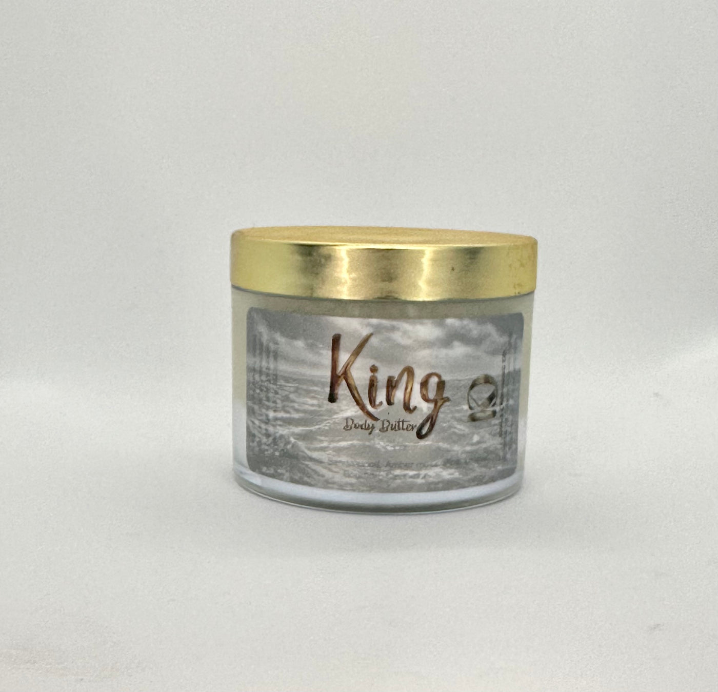 Mens Skin Restoring Fragranced “King” Organic Body Butter (4 oz)