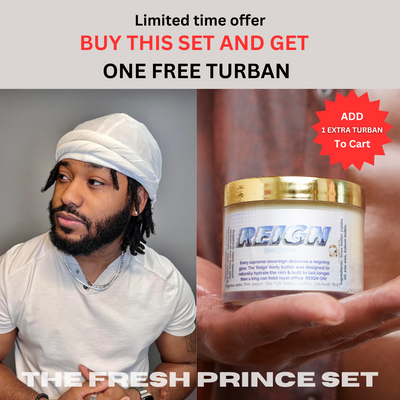Fresh Prince Set **Must add extra turban to cart