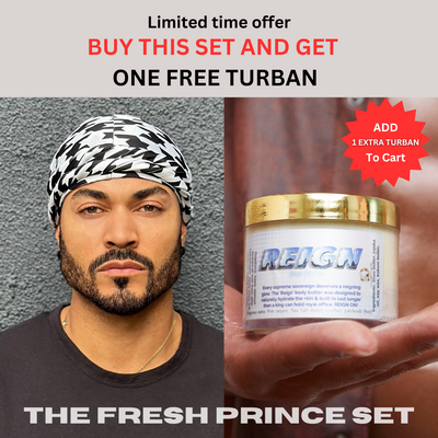 Fresh Prince Set **Must add extra turban to cart