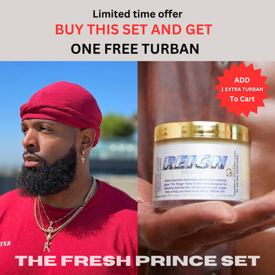 Fresh Prince Set **Must add extra turban to cart