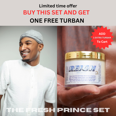 Fresh Prince Set **Must add extra turban to cart